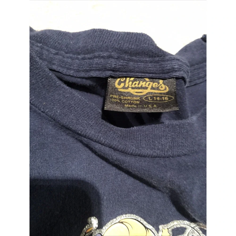 Rainbow Brite Girls Tshirt Vintage 1980's Single Stitch Girls L14-16 Made In USA